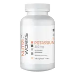 NutriWorks Potassium 300mg - 120 kapslí