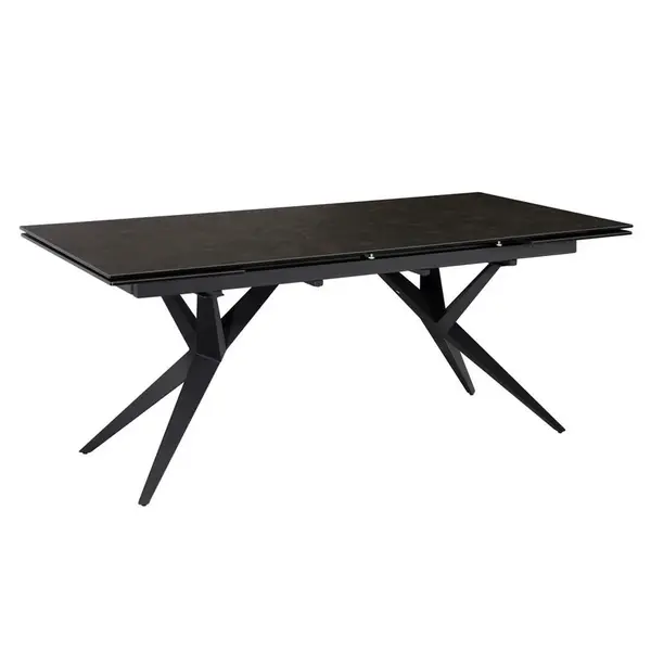 MID.YOU JÍDELNÍ STŮL, černá, 180/95/76 cm