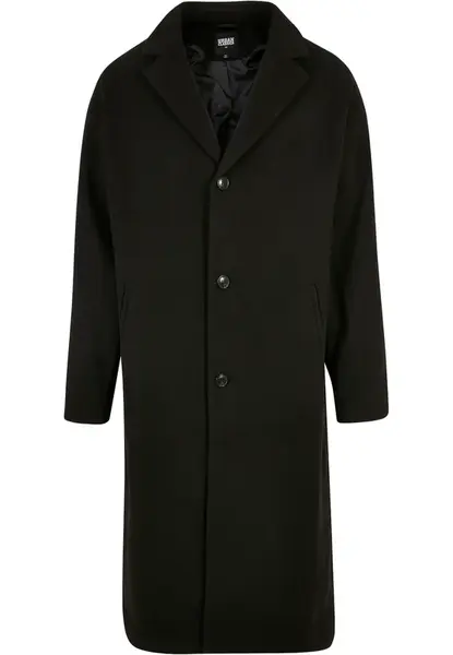 Urban Classics Prechodný kabát  čierna