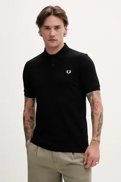 Bavlněné polo tričko Fred Perry Plain Fred Perry Shirt