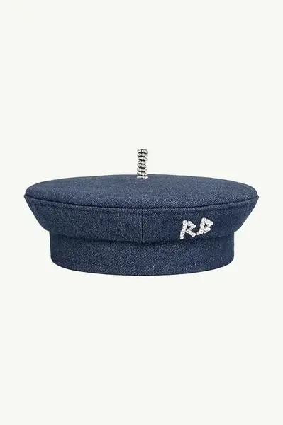 RUSLAN BAGINSKIY dámský džínový baret