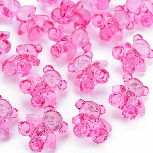 Transparent Acrylic Beads