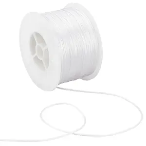 1 Roll Round Nylon Satin Rattail Cords