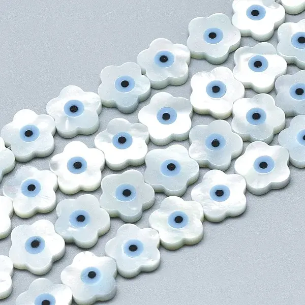 Natural White Shell Mother of Pearl Shell Beads