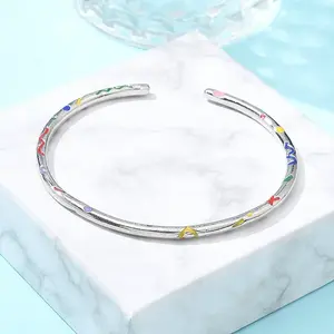 Brass Open Cuff Bangles for Women