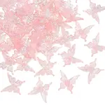 50Pcs Transparent Acrylic Beads