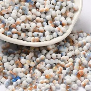 Two Tone Baking Paint Glass Seed Beads