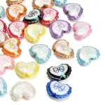 Plating Printed Opaque Acrylic Beads