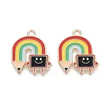 Alloy Enamel Pendants