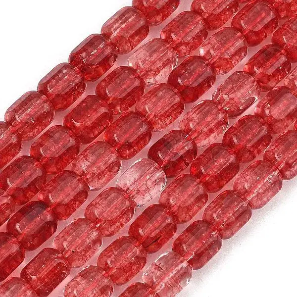 Transparent Glass Beads Strands