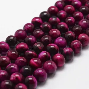 Natural Tiger Eye Bead Strands