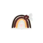 Rainbow Silicone Focal Beads