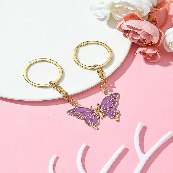 Alloy Enamel Keychain
