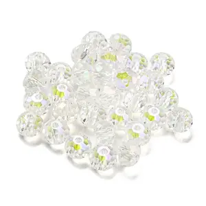 Transparent Electroplate Glass Beads