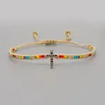 Adjustable Nylon Cord Braided Bead Bracelets