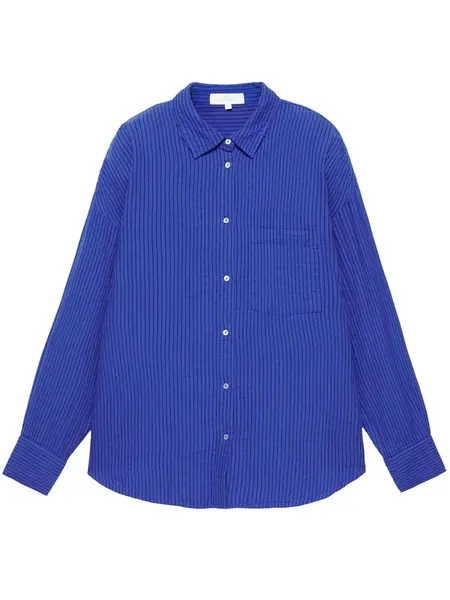 Pull&Bear Blúzka 'PACIFIC'  modrá / námornícka modrá