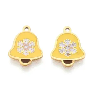 304 Stainless Steel Enamel Charms