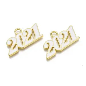 Alloy Enamel Pendants