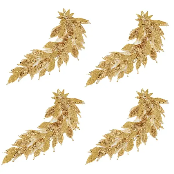 Polyester Computerized Embroidery Cloth Iron on/Sew on Patches