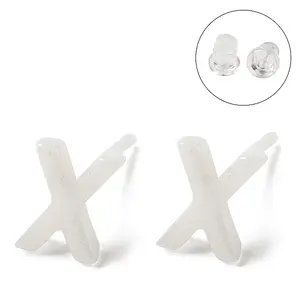 Hypoallergenic Bioceramics Zirconia Ceramic Stud Earrings