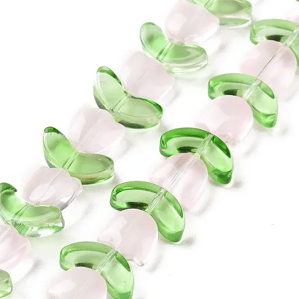 Transparent Glass Beads Strands
