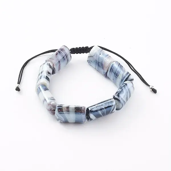 Adjustable Nylon Thread Braided Bead Bracelets