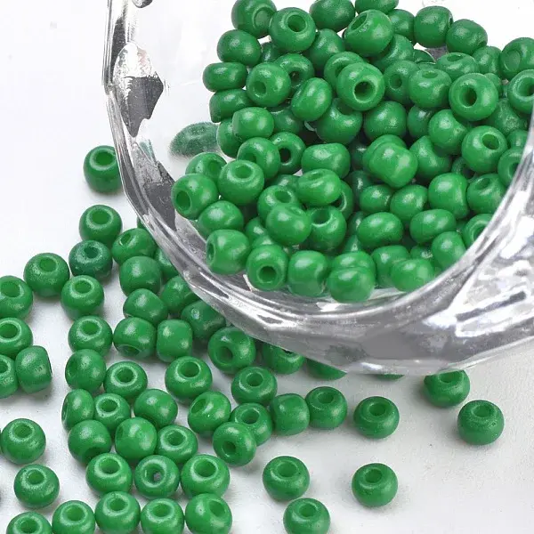 Baking Paint 8/0 Glass Seed Beads