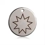Non-Tarnish Spray Painted 201 Stainless Steel Pendants