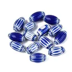 Handmade Millefiori Glass Barrel Beads
