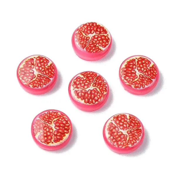 Fruit Series Opaque Resin Cabochons