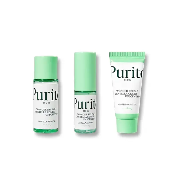 Purito Wonder Releaf Centella Mini Kit Unscented
