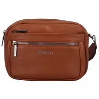 Dámská crossbody kabelka hnědá - Coveri Bricky