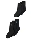 Jordan Ponožky 'EVERYDAY ESSENTIALS'  čierna / biela