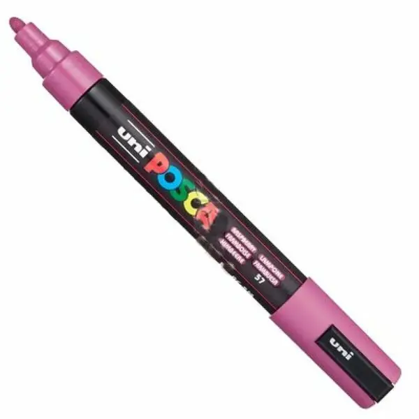 Akrylová fixa Uni Posca PC-5M – 57 malinová