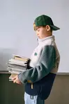 Liewood bunda detská flísová Nolan Pile Jacket