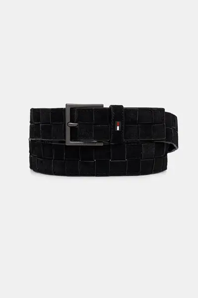 Tommy Hilfiger pásek pánský semišový