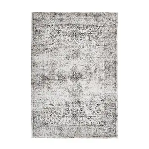 BĚHOUN, 80/150 cm, antracitová, krémová