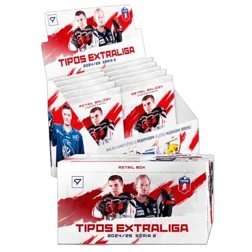 Hokejové karty Tipos Extraliga 2024/25 - Retail box - 2. série