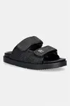 Tommy Hilfiger pantofle dámské DOUBLE STRAP RAFFIA SANDAL