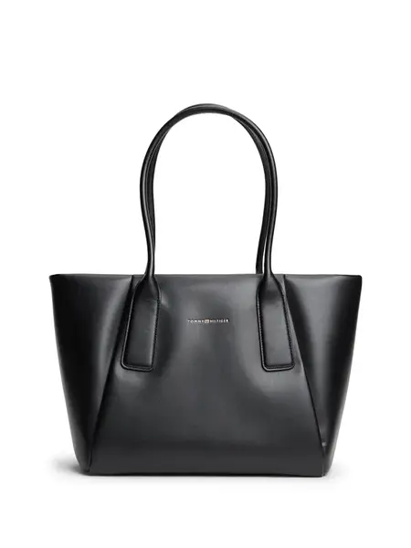 TOMMY HILFIGER Shopper 'Essential'  čierna