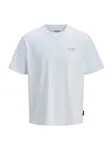 Jack & Jones Junior Tričko 'JJEARCHIVE'  tmavozelená / biela