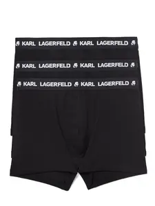 Karl Lagerfeld Boxerky  čierna / biela