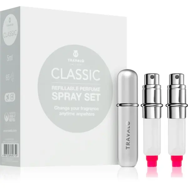 Travalo Classic HD dárková sada unisex Silver