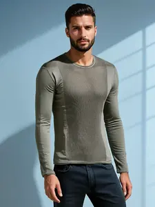 Pánský svetr DStreet khaki