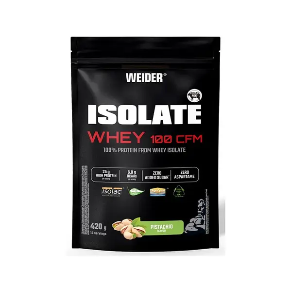 WEIDER Isolate whey 100 cfm pistácie 420 g
