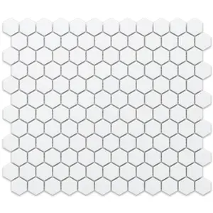 Mozaika hexagon White Mat Small 26/30