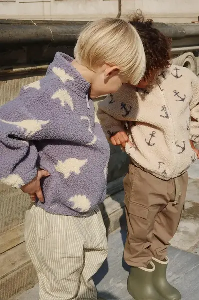 Bunda Konges Sløjd JODY TEDDY JACKET GRS