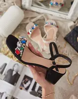 Resti Women's Sandals on a post with crystals Osdar