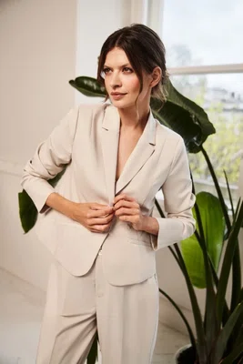 Marisse Women's Jacket L-Mr-4310 L.Beige