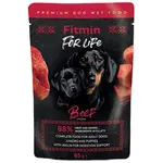 Fitmin Dog For Life kapsička Adult/Puppy Beef with inulin 85 g | Kapsička pro psy
